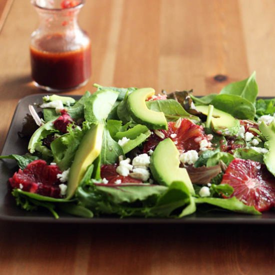 Blood Orange & Avocado Salad