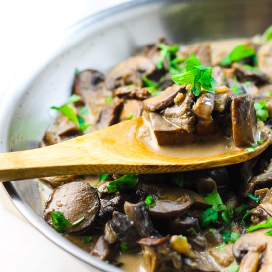 Creamy Wilde Mushroom Sauce