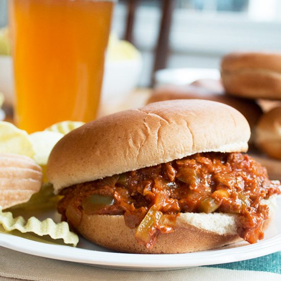 Vegan Sloppy Joes