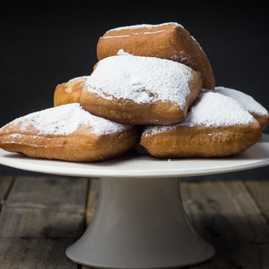 Apple Havarti Beignets