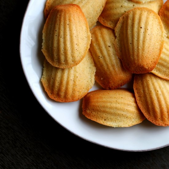 Cardamom Madeleines