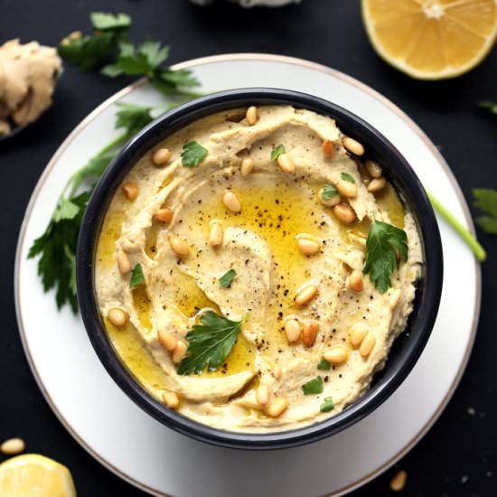 Artichoke, Leek + White Bean Hummus