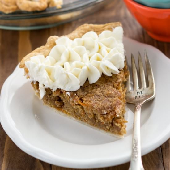 Carrot Cake Pie