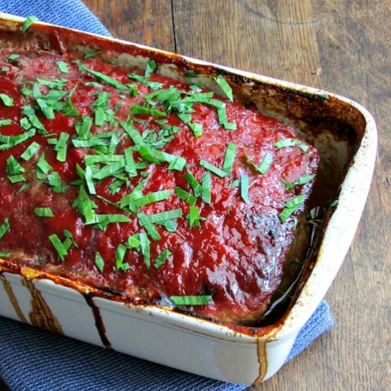 Veggie Loaded Meatloaf