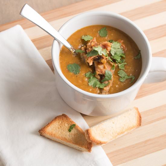 Southwest Style Split Pea Soup