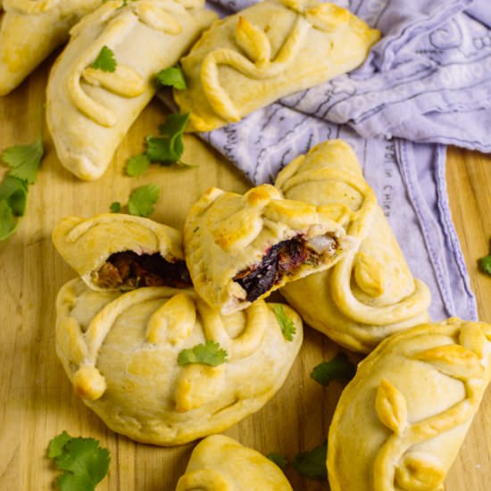 Vegan Empanadas w/ Roasted Vegetables