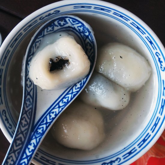 Black Sesame Dumplings