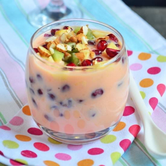 Easy Fruit Custard