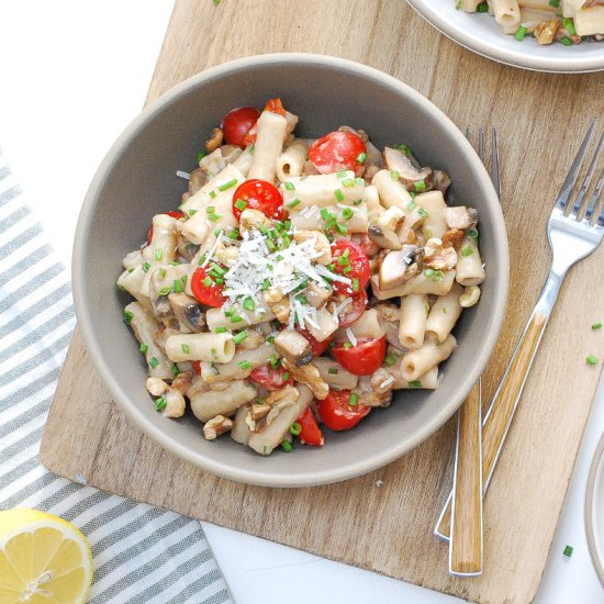 One-Pot Brown Rice Penne Pasta