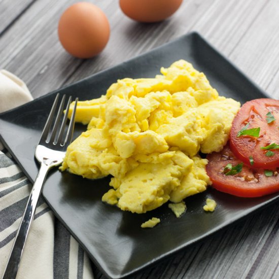 Secret Ingredient Scrambled Eggs