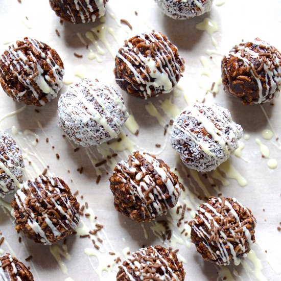 Gluten-Free Chocolate Date Balls