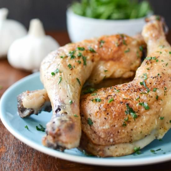 Garlic Braised Chicken Legs