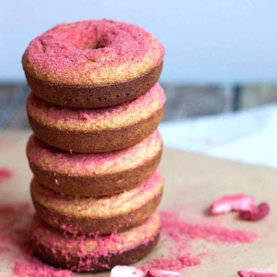 Strawberry Jelly Donuts