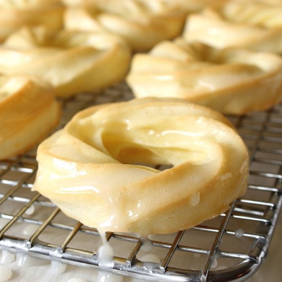 Baked Honey Crullers