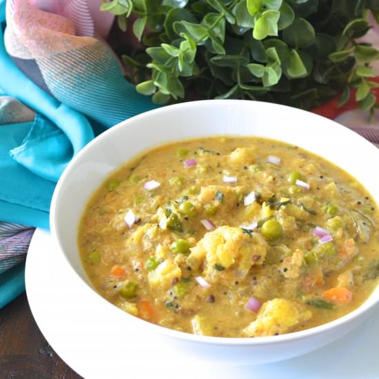 Restaurant Style South Indian Kurma