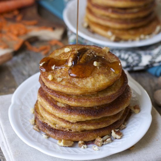 Carrot Spice Pancakes