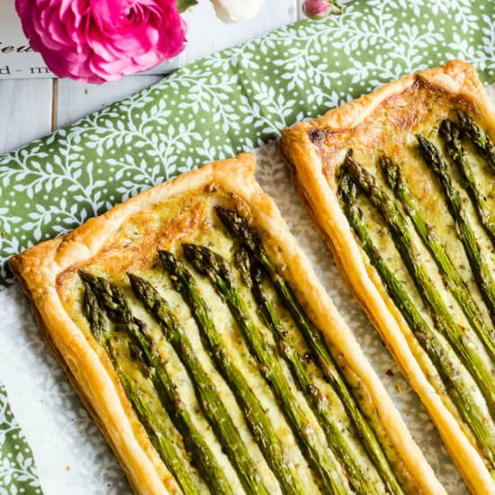 Green Asparagus Tart