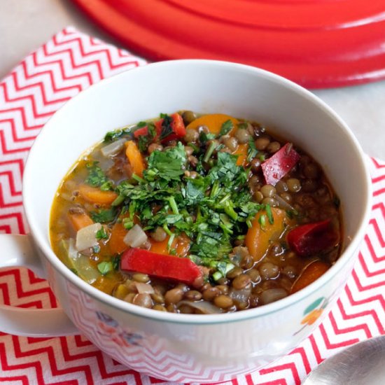 Moroccan Lentil Stew