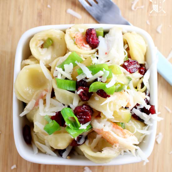 20 Minute Cranberry and Crab Pasta