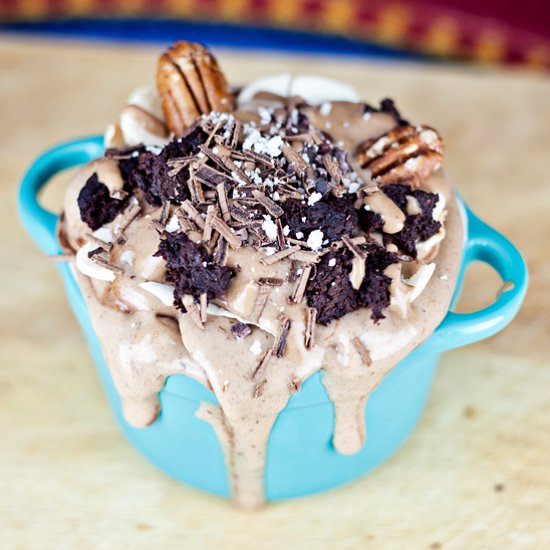 Vegan Brownie Ice Cream