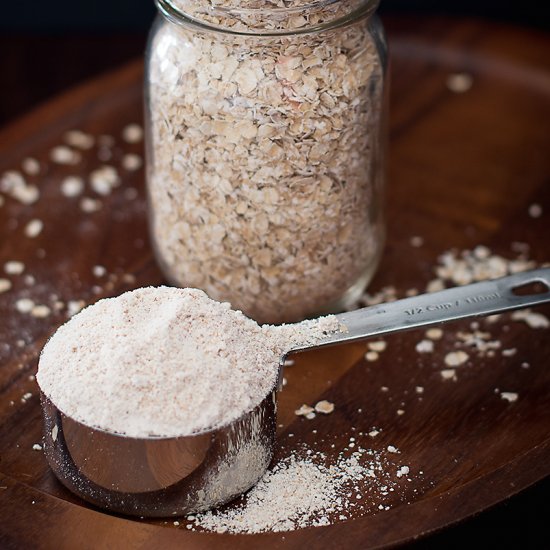 Homemade Oat Flour