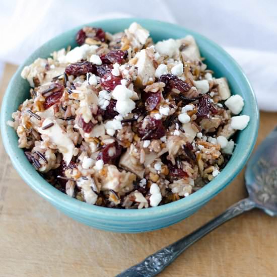 Wild Rice Chicken Salad