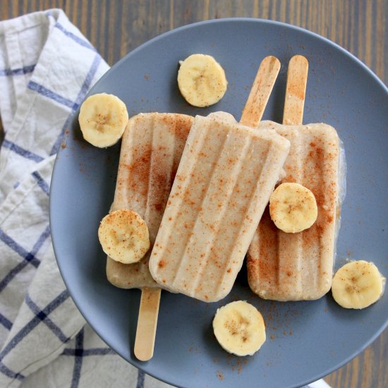 {Vegan} Banana Bread Pops