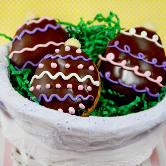 Easter Egg Eclairs