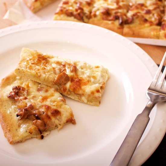 Onion and Mushroom Flatbread