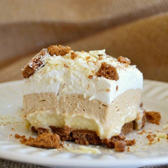 Biscoff White Chocolate Dream Bars