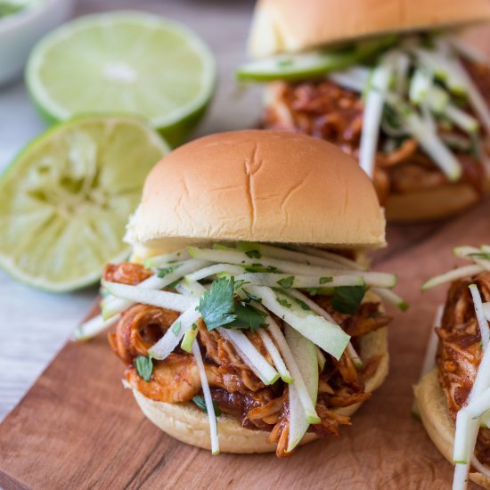 Apple Butter BBQ Chicken Sandwich