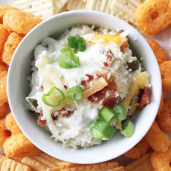 Skinny Jalapeno Popper Dip