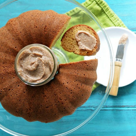 Healthy Almond Bundt Cake