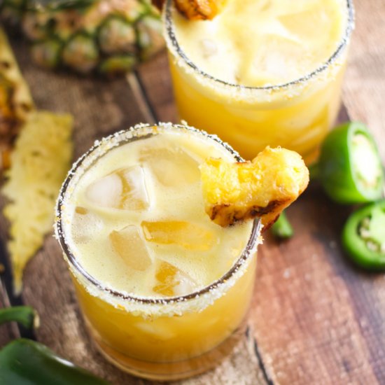 Grilled Pineapple Margarita