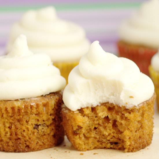 Carrot Cake Cupcakes