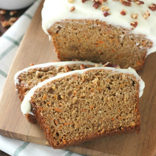 Carrot Cake Quick Bread