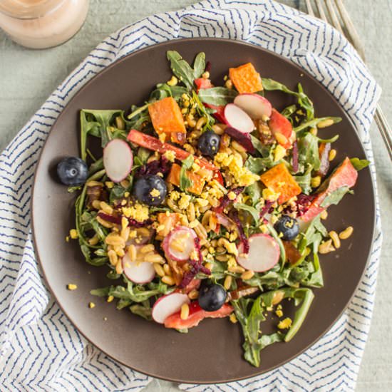 Kamut Salad & Chipotle Dressing