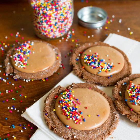 Double Chocolate Sugar Cookies