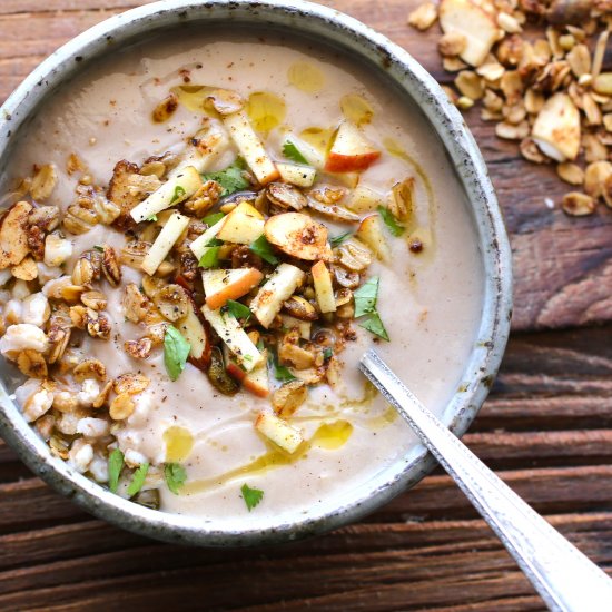 Indian Spiced Cauliflower Soup