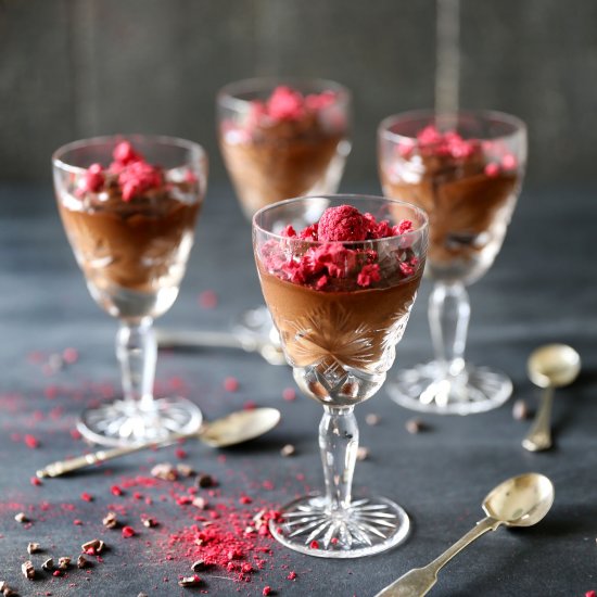 Raw Chocolate Avocado Mousse