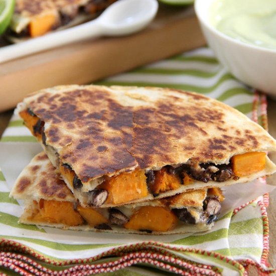 Sweet Potato Quesadilla