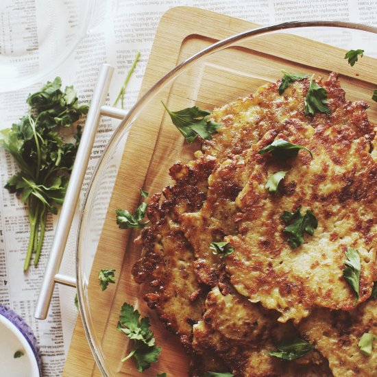 Simple German Potato Pancakes