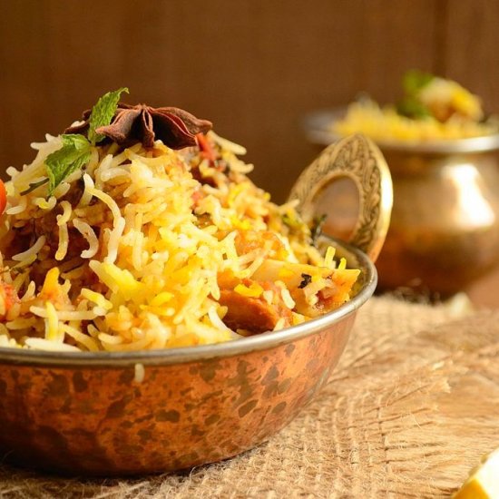 Mutton dum biryani