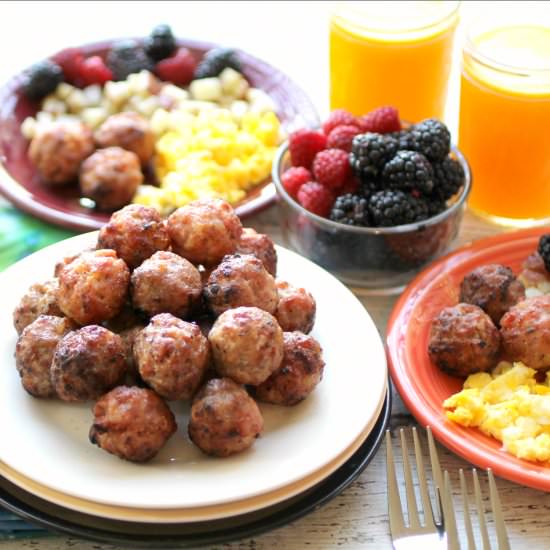 Breakfast Meatballs