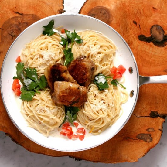 Organic Chicken Angel Hair Pasta