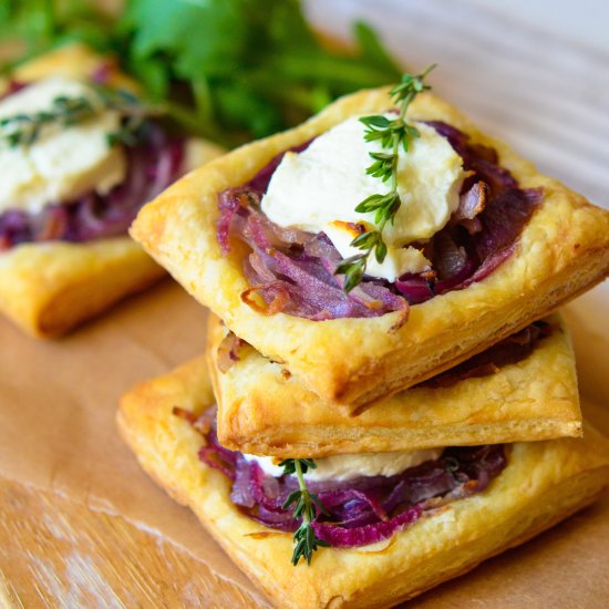 Onion and Goat Cheese Tart