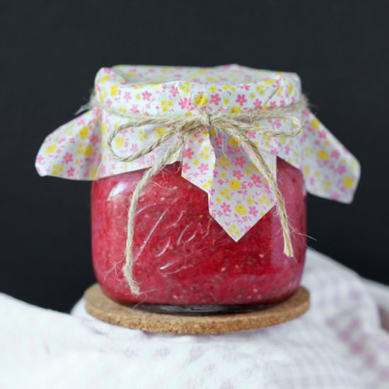 Raw Strawberry Jam