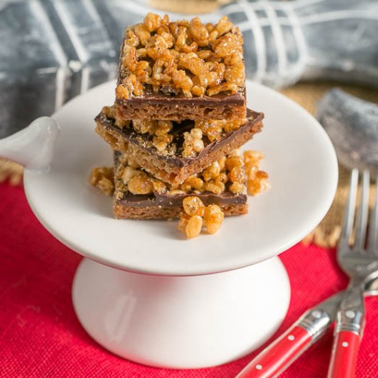 Crispy Topped Brown Sugar Bars