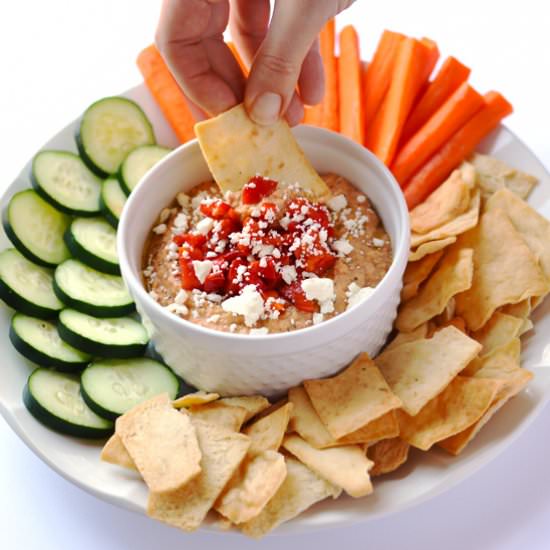 Roasted Red Pepper Hummus