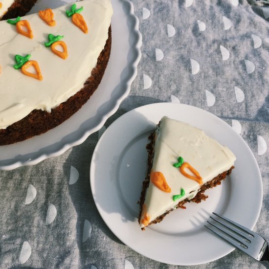 Whole Wheat Carrot Cake